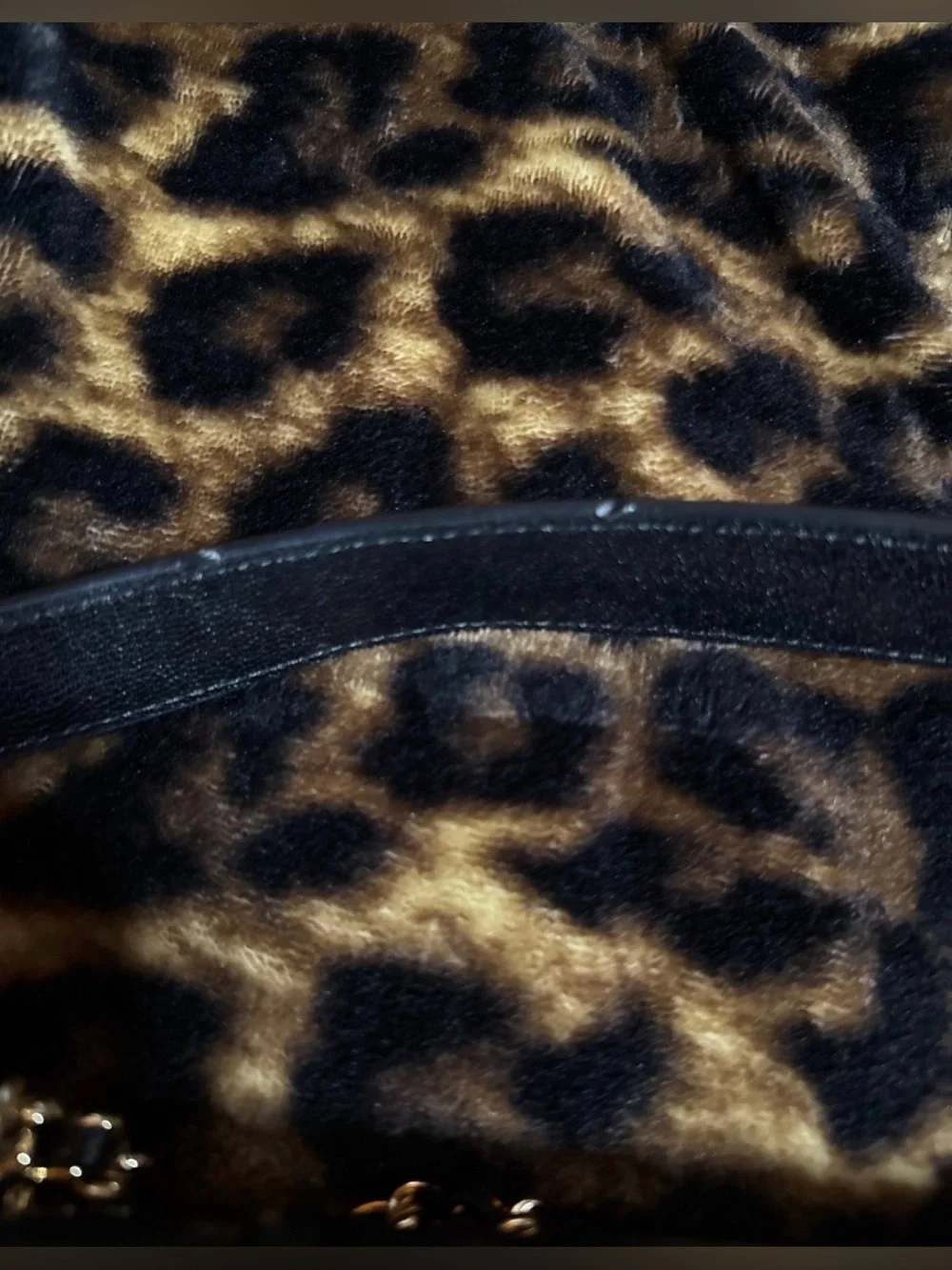 Black Tory Burch quilted Fleming bag